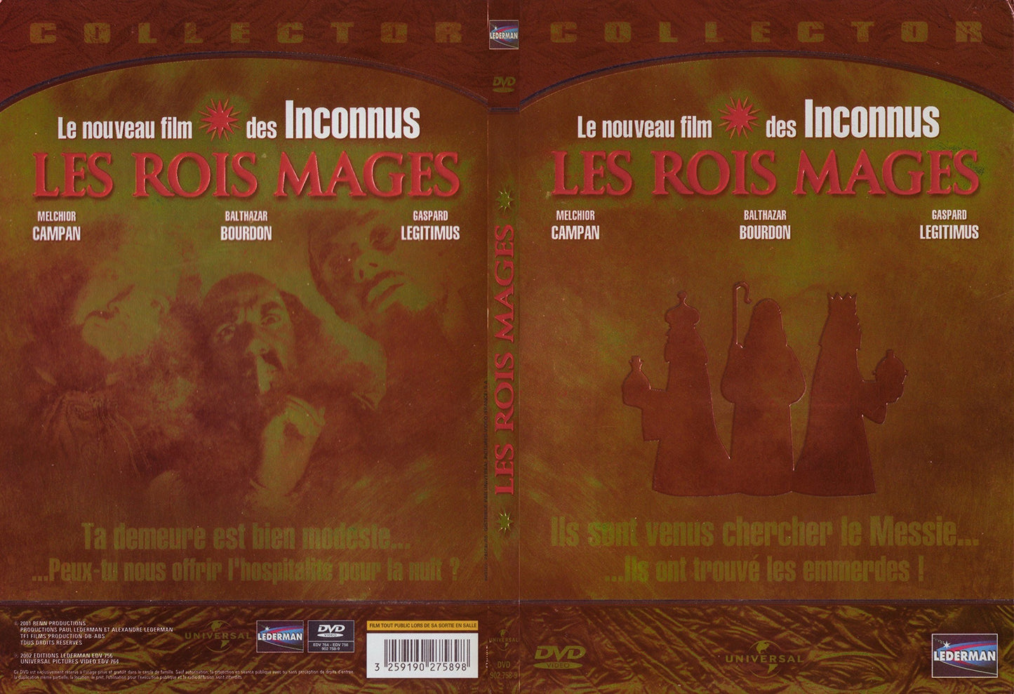 Livrenpoche : Les Rois mages - Didier Bourdon, Bernard Campan - DVD