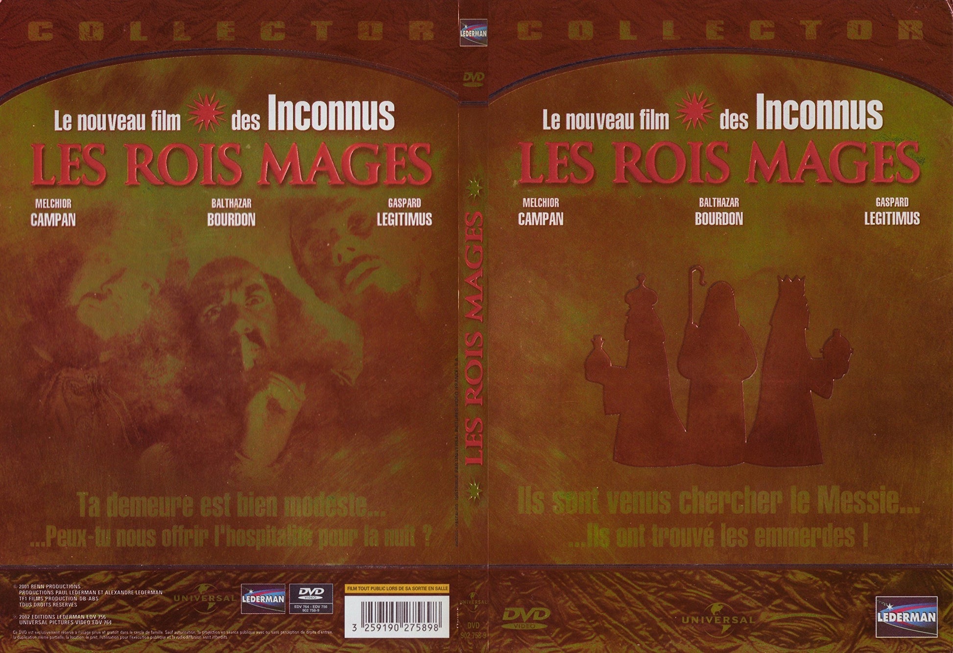 Livrenpoche : Les Rois mages - Didier Bourdon, Bernard Campan - DVD