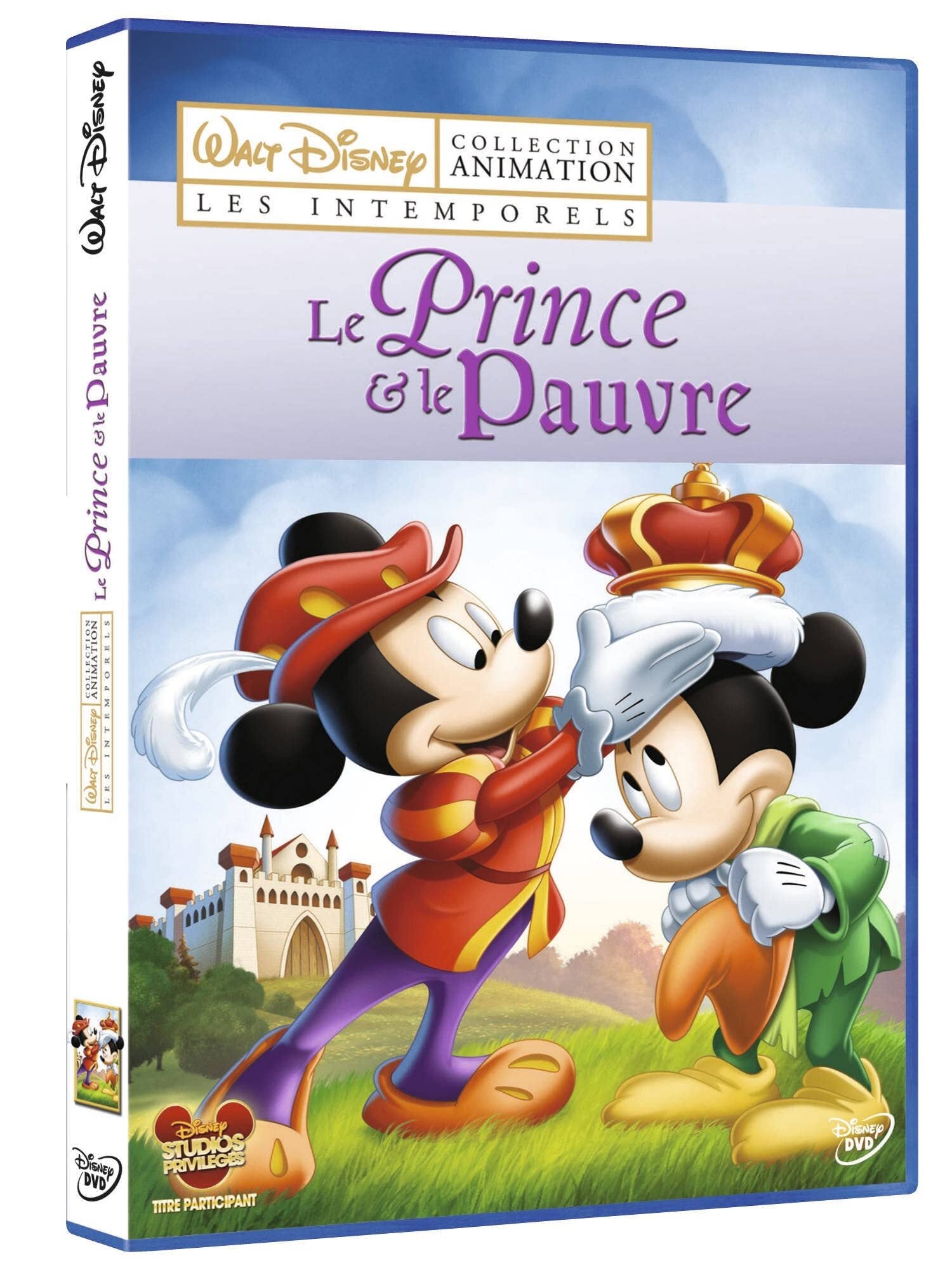 Livrenpoche : Le Prince et Le Pauvre - Burt Gillett, David Hand, Jack Hannah, Wilfred Jackson, George Scribner - DVD