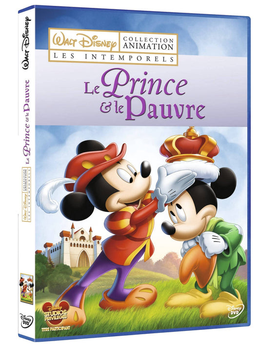 Livrenpoche : Le Prince et Le Pauvre - Burt Gillett, David Hand, Jack Hannah, Wilfred Jackson, George Scribner - DVD