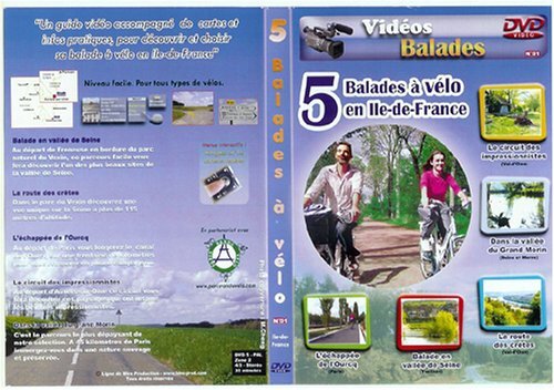 Livrenpoche : Vidéos balades : 5 balades à vélo en Île-de-France - XXX - DVD