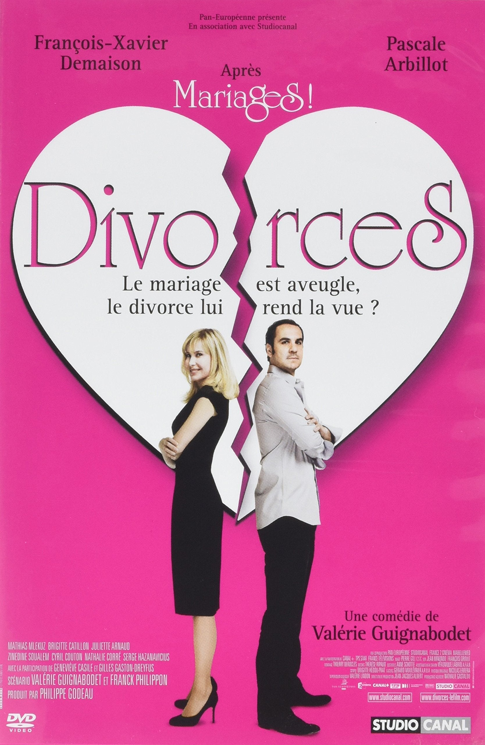 Livrenpoche : Divorces - Valérie Guignabodet - DVD
