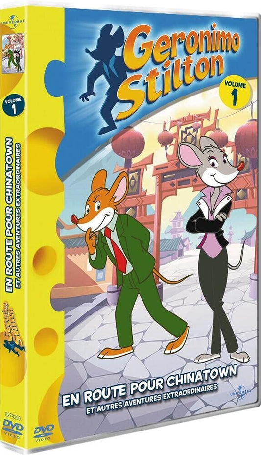 Livrenpoche : Geronimo Stilton-Volume 1-en Route pour Chinatown et Autres Aventures extraordinaires - Guy Vasilovich - DVD