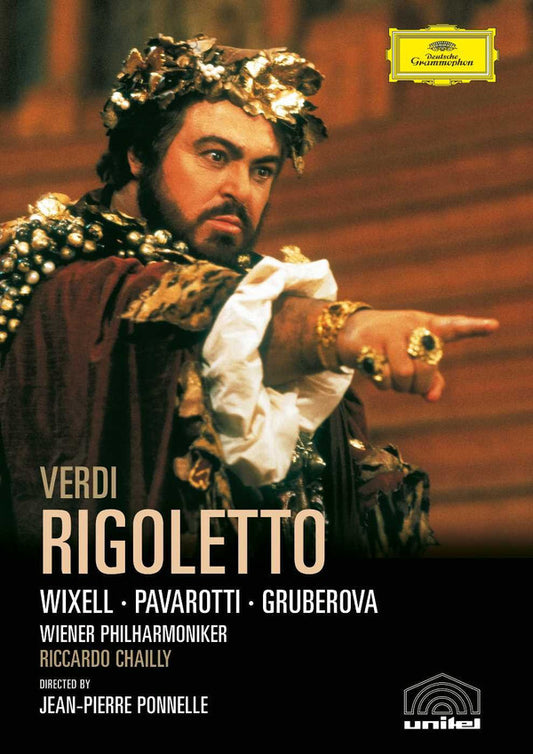 Livrenpoche : Verdi*, Wiener Philharmoniker, Riccardo Chailly, Luciano Pavarotti, Ingvar Wixell, Edita Gruberova - Rigoletto - Luciano Pavarotti, Wiener Philharmoniker, Edita Gruberova, Verdi, Riccardo Chailly, Ingvar Wixell - DVD