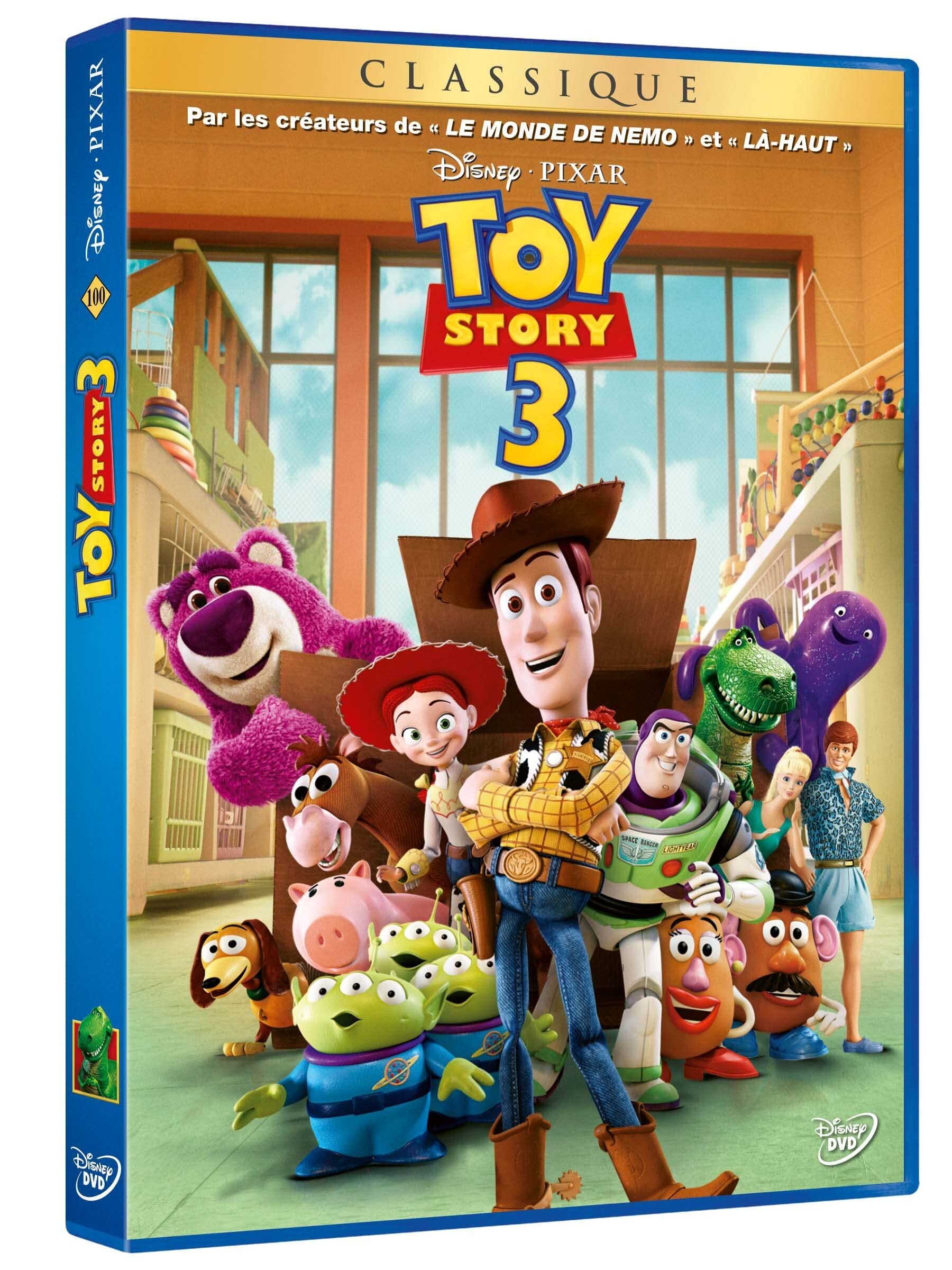 Livrenpoche : Toy Story 3 (Oscar® 2011 du Meilleur Film d'Animation) - Lee Unkrich - DVD