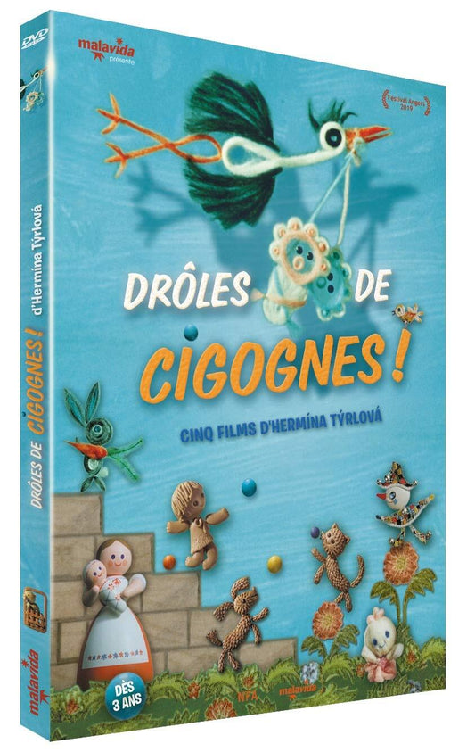 Livrenpoche : Drôles de cigognes - Hermina Tyrlova - DVD