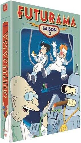 Livrenpoche : Futurama, saison 2 - Coffret 4 DVD - Groening, Matt - DVD