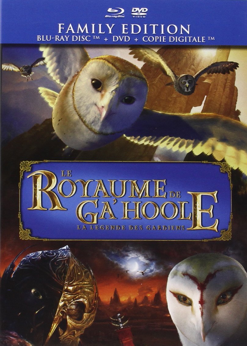 Livrenpoche : Le Royaume de Ga'Hoole-La légende des Gardiens (Family Edition : Combo Blu-Ray + DVD + Copie Digitale) - Zack Snyder - DVD