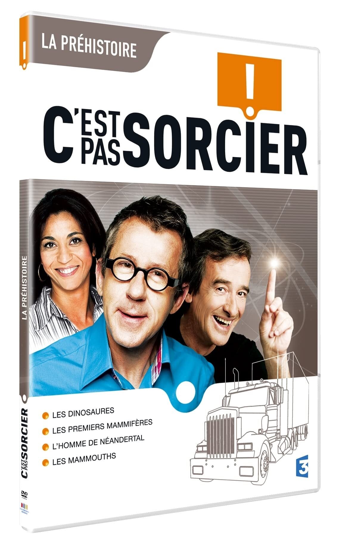 Livrenpoche : C'est Pas Sorcier-La préhistoire - Jean-Marie Sigot, Catherine Breton, Vincent Basso-Bondini - DVD