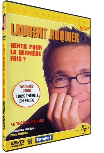 Livrenpoche : Laurent Ruquier : Gentil pour la dernière fois - Philippe Lallemant - DVD
