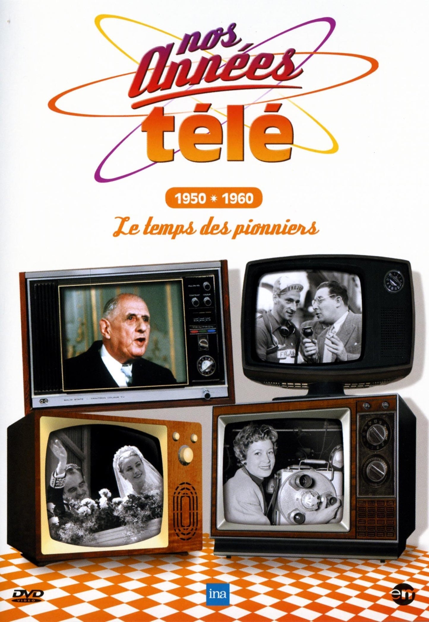 Livrenpoche : Nos années télé-Vol. 1 : 1950-1960 : Le Temps des pionniers - Michel Poulain - DVD