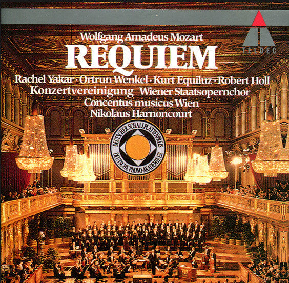 Livrenpoche : Wolfgang Amadeus Mozart, Rachel Yakar, Ortrun Wenkel, Kurt Equiluz, Robert Holl, Konzertvereinigung Wiener Staatsopernchor*, Concentus Musicus Wien, Nikolaus Harnoncourt - Requiem - Nikolaus Harnoncourt, Wolfgang Amadeus Mozart, Konzertvereinigung Wiener Staatsopernchor, Concentus Musicus Wien, Robert Holl, Rachel Yakar, Ortrun Wenkel, Kurt Equiluz - CD