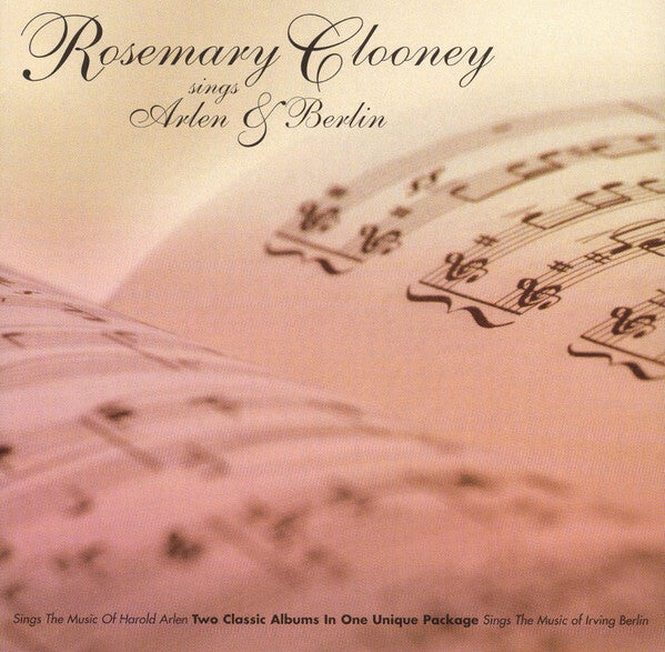 Livrenpoche : Rosemary Clooney - Sings Harold Arlen &  Irving Berlin - Rosemary Clooney - CD