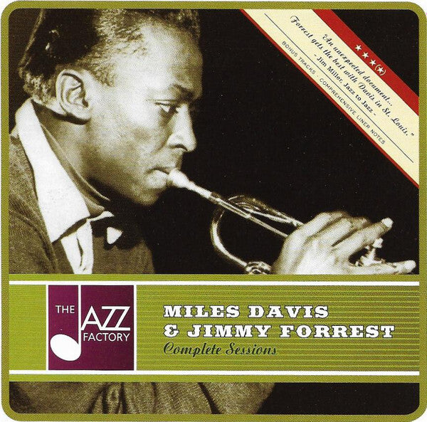 Livrenpoche : Miles Davis & Jimmy Forrest - Complete Sessions - Miles Davis & Jimmy Forrest - CD