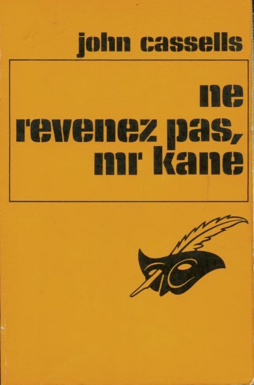 Livrenpoche : Ne revenez pas, Mr Kane - John Cassells - Livre