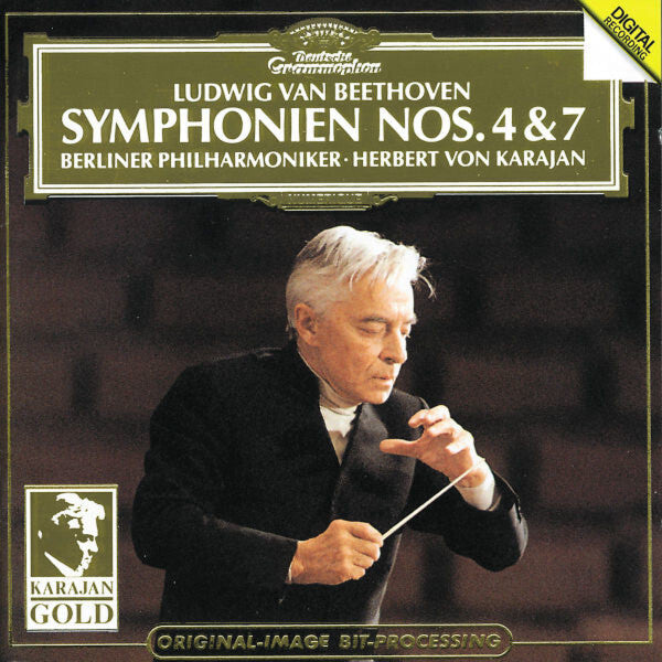 Livrenpoche : Ludwig van Beethoven, Berliner Philharmoniker ? Herbert von Karajan - Symphonien Nos. 4 & 7 - Ludwig van Beethoven, Berliner Philharmoniker ? Herbert von Karajan - CD