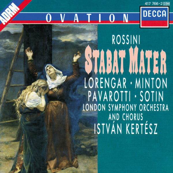 Livrenpoche : Rossini* - Lorengar* · Minton* · Pavarotti* · Sotin* · London Symphony Orchestra And Chorus* · István Kertész - Stabat Mater - rossini - CD