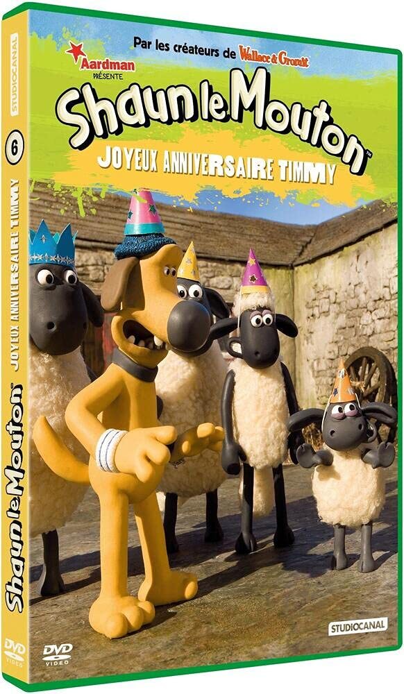 Livrenpoche : Shaun Le Mouton-Volume 6 (Saison 4) : Joyeux Anniversaire Timmy - Jay Grace, Lee Wilton - DVD