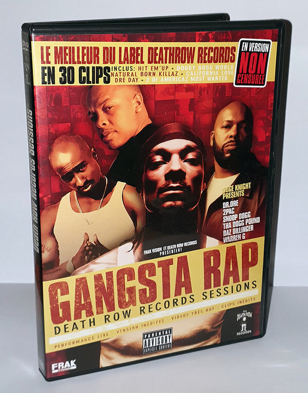 Livrenpoche : Collectif - Gangsta Rap - Death Row Records Sessions - Collectif - DVD