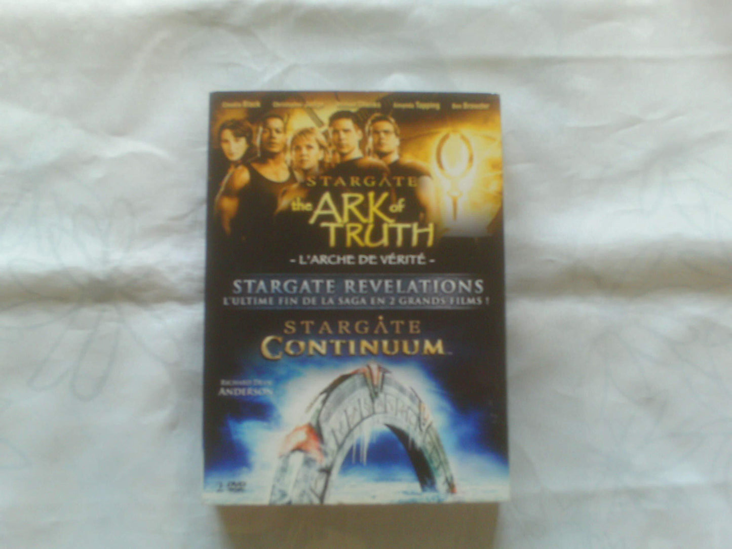 Livrenpoche : Stargate Revelations : The Ark of Truth + Continuum - Coffret 2 DVD - Martin Wood, Robert C. Cooper - DVD