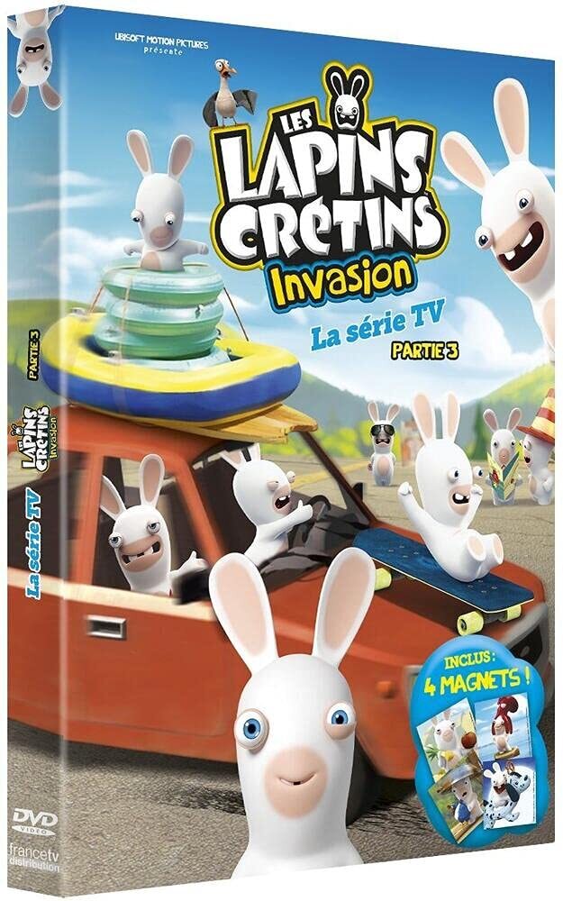 Livrenpoche : Les Lapins crétins: Invasion, Partie 3 (Edition limitée) (Édition limitée DVD + magnets) (Édition limitée DVD + magnets) - Fabien Ouvrard, Stéphane Mit, Franz Kirchner, Philippe Riche - DVD