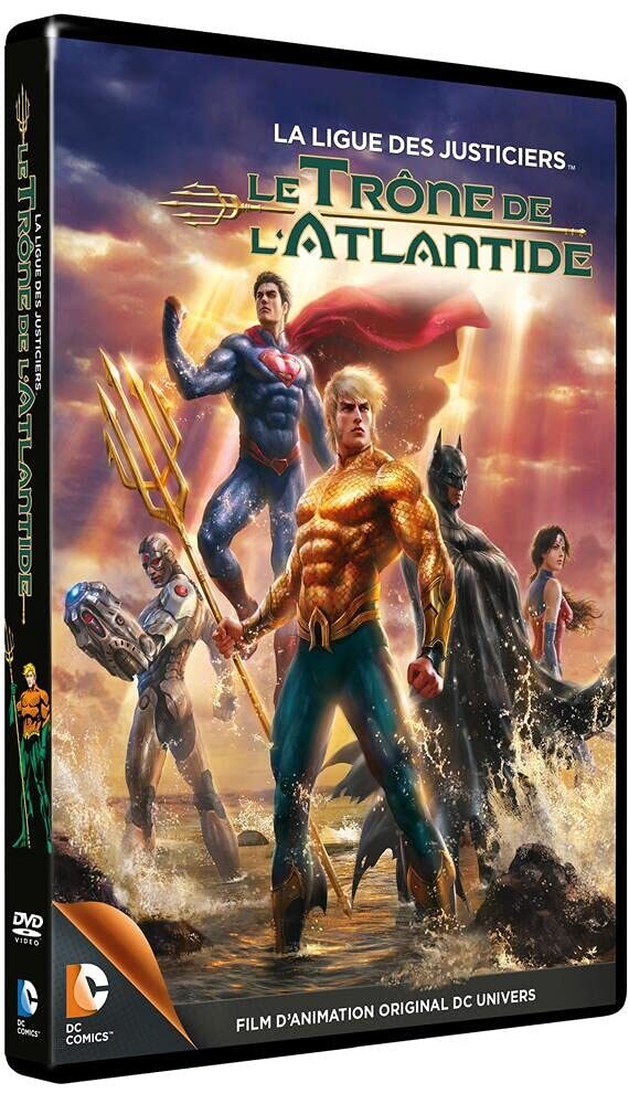 Livrenpoche : La Ligue des justiciers - Le Trône de l'Atlantide - DVD - DC COMICS - Ethan Spaulding, Jay Oliva - DVD