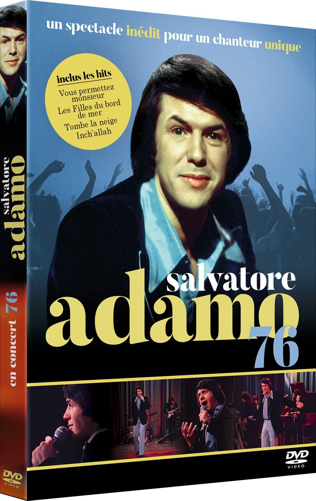Livrenpoche : Salvatore Adamo 76 - Bob Jacqmain - DVD