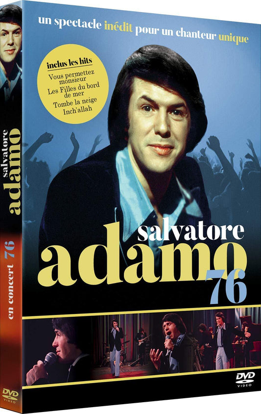 Livrenpoche : Salvatore Adamo 76 - Bob Jacqmain - DVD