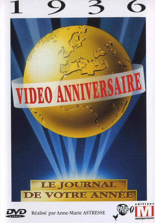 Livrenpoche : Video Anniversaire-1936 - Anne-Marie Astresse - DVD