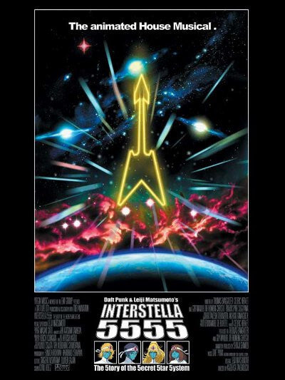 Livrenpoche : Daft Punk - Interstella 5555: The 5tory Of The 5ecret 5tar 5ystem - Daft Punk - DVD
