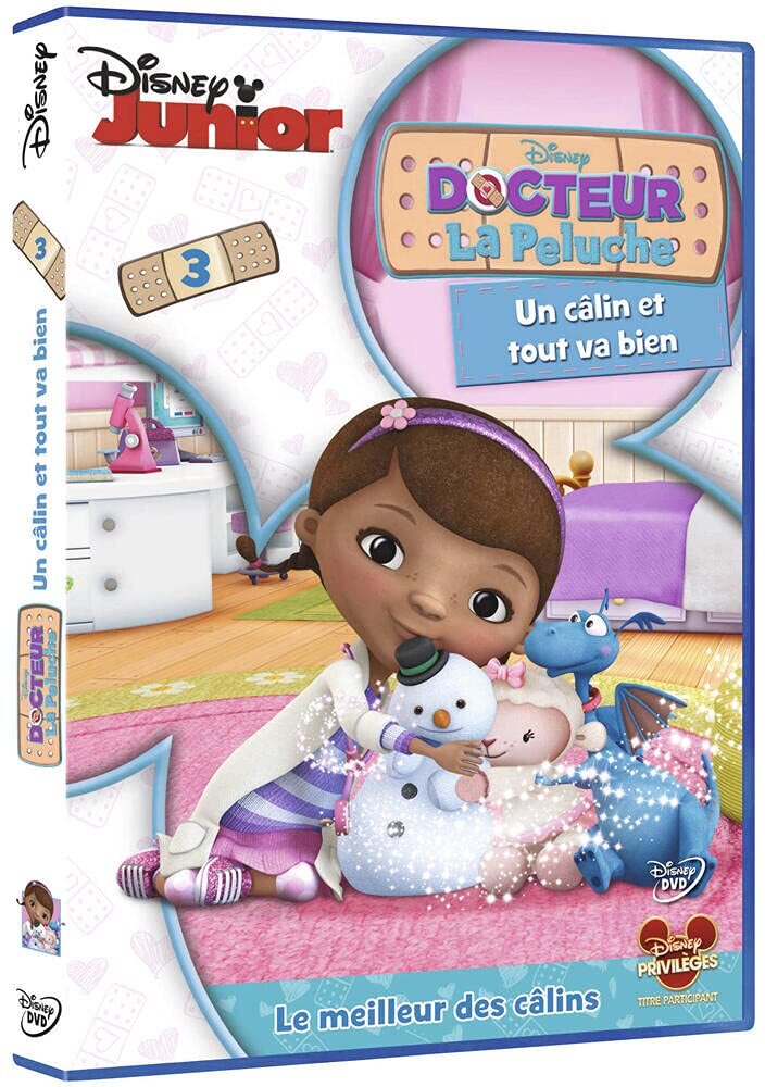 Livrenpoche : Docteur La Peluche-3-Un câlin et Tout va Bien - Maria Estrada, Norton Virgien, Saul Blinkoff - DVD