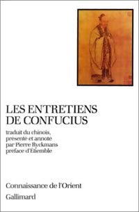Les entretiens - Confucius - Livre