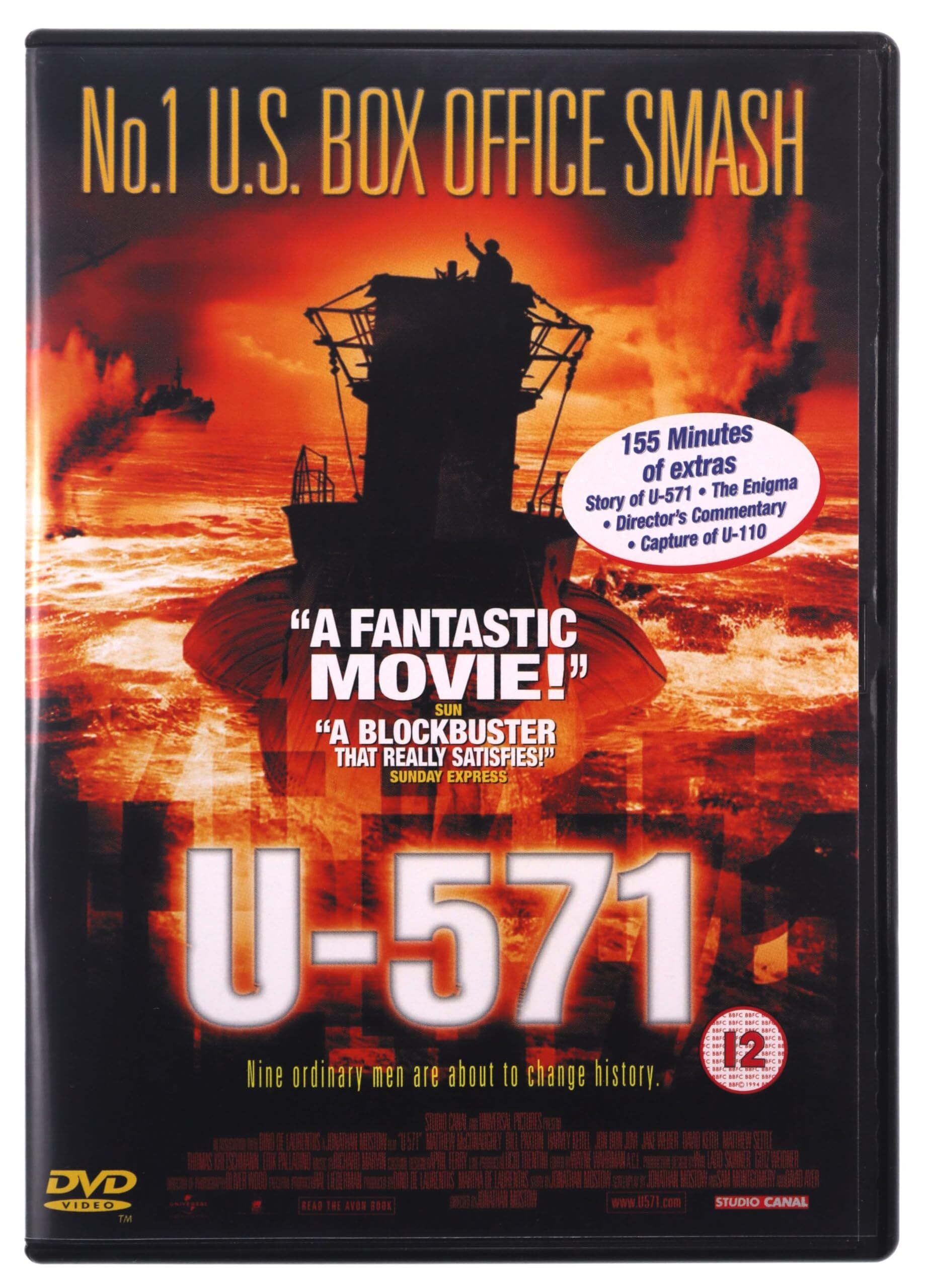 Livrenpoche : U-571 (Import anglais) - Jonathan Mostow - DVD