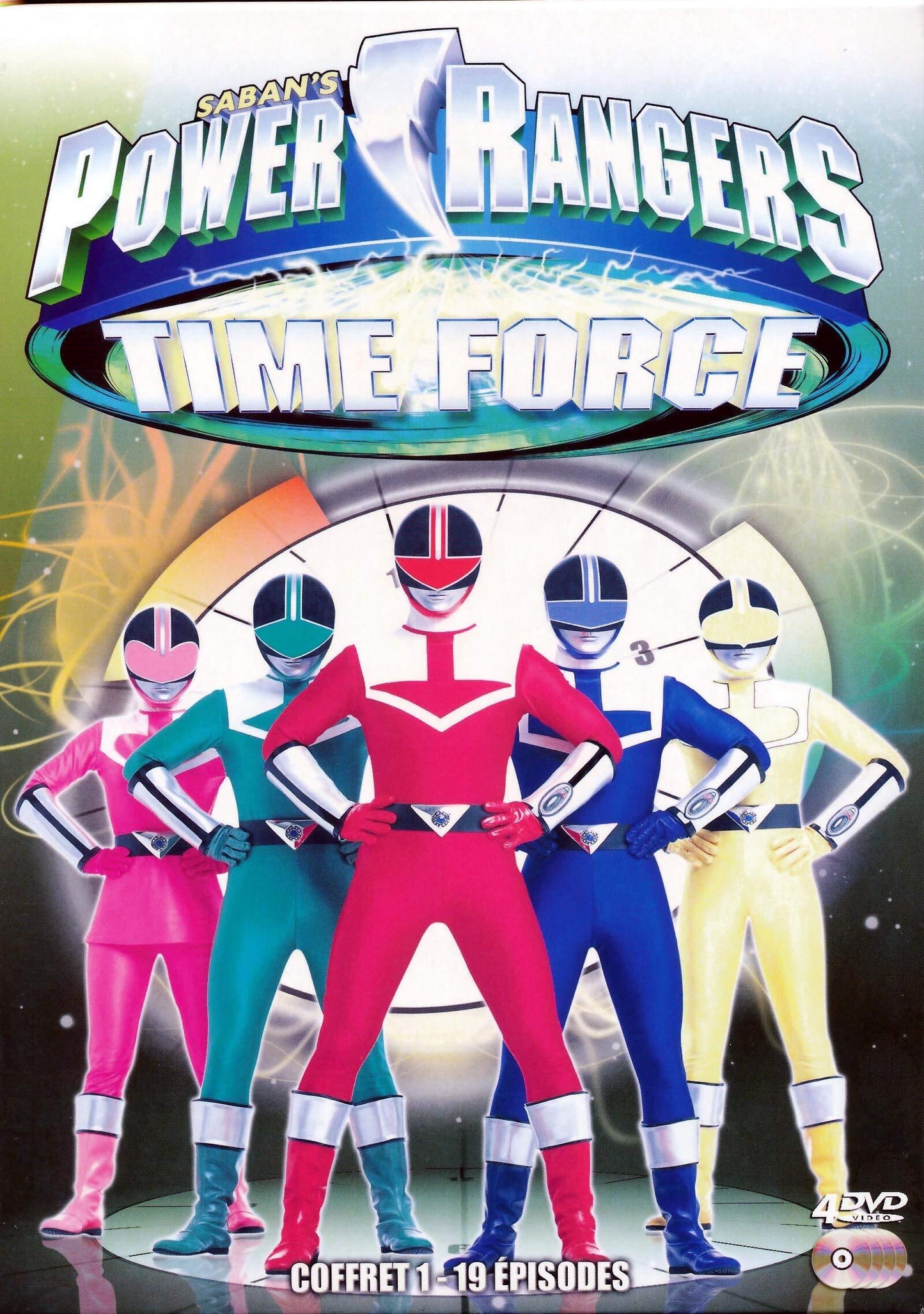 Livrenpoche : Power Rangers, Time Force, 19 épisodes - XXX - DVD