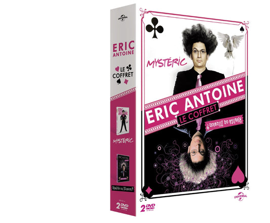 Livrenpoche : Coffret Éric Antoine - Réalité ou illusion ? + Mystéric - Manu Carriau - DVD