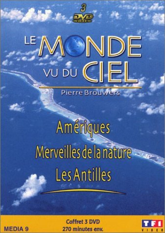 Livrenpoche : Le Monde vue du ciel : Les Antilles / Merveilles de la nature / Amérique - Coffret 3 DVD - Brouwers, Pierre - DVD