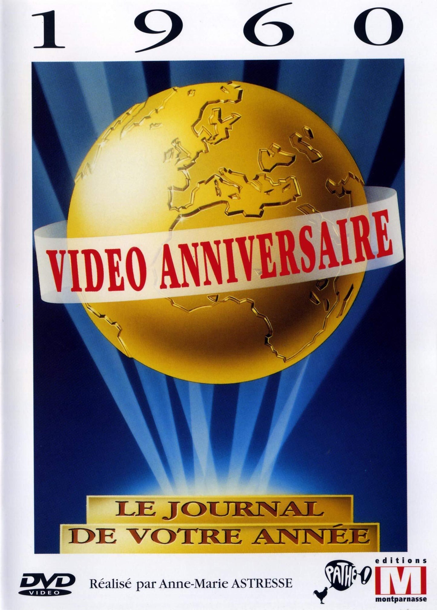 Livrenpoche : Video Anniversaire-1960 - Anne-Marie Astresse - DVD