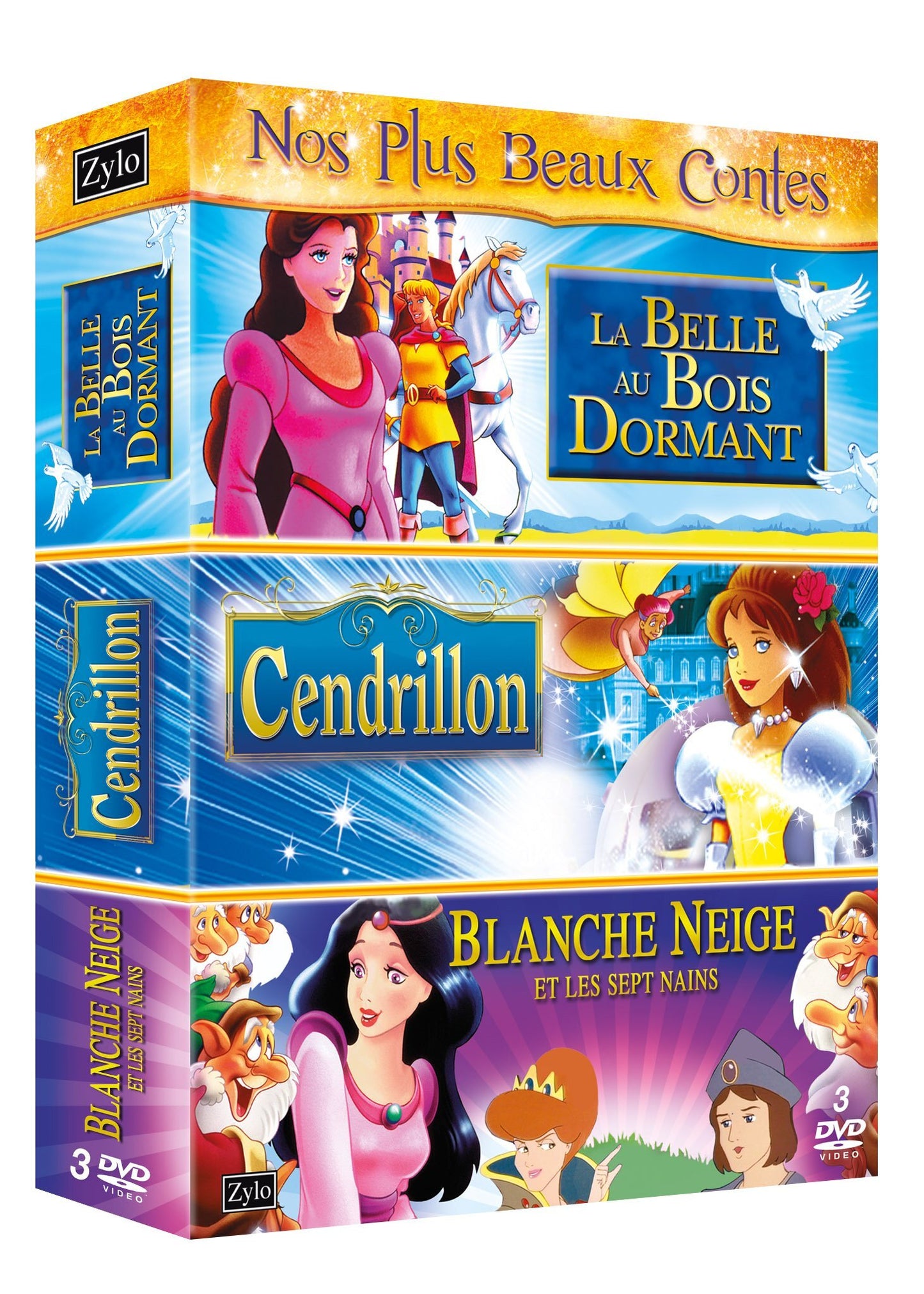 Livrenpoche : Coffret tri Pack, vol. 2 : Cendrillon la Belle au Bois Dormant Blanche-Neige - XXX - DVD