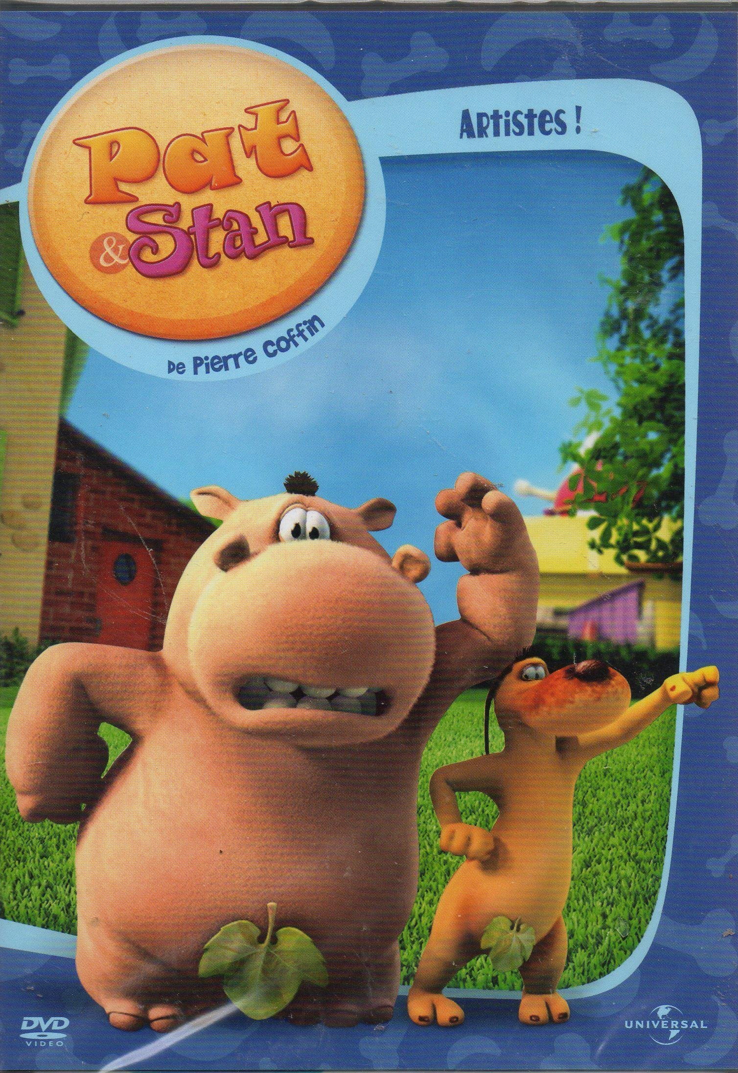 Livrenpoche : Pat & Stan-Vol. 1-Artistes - Pierre Coffin, Hervé Eparvier, Gark, Fred Lebolloc'h, Joël Couttausse, Joël Bassaget, Elisabeth Patte - DVD