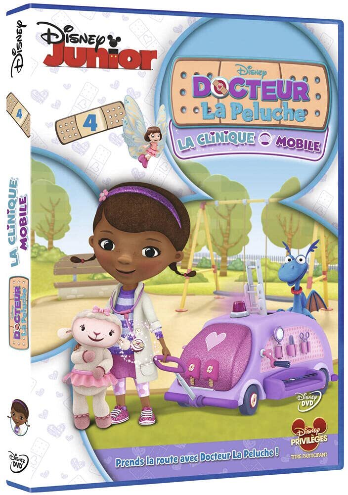 Livrenpoche : Docteur La Peluche-4-La Clinique Mobile - Maria Estrada, Norton Virgien, Saul Blinkoff - DVD