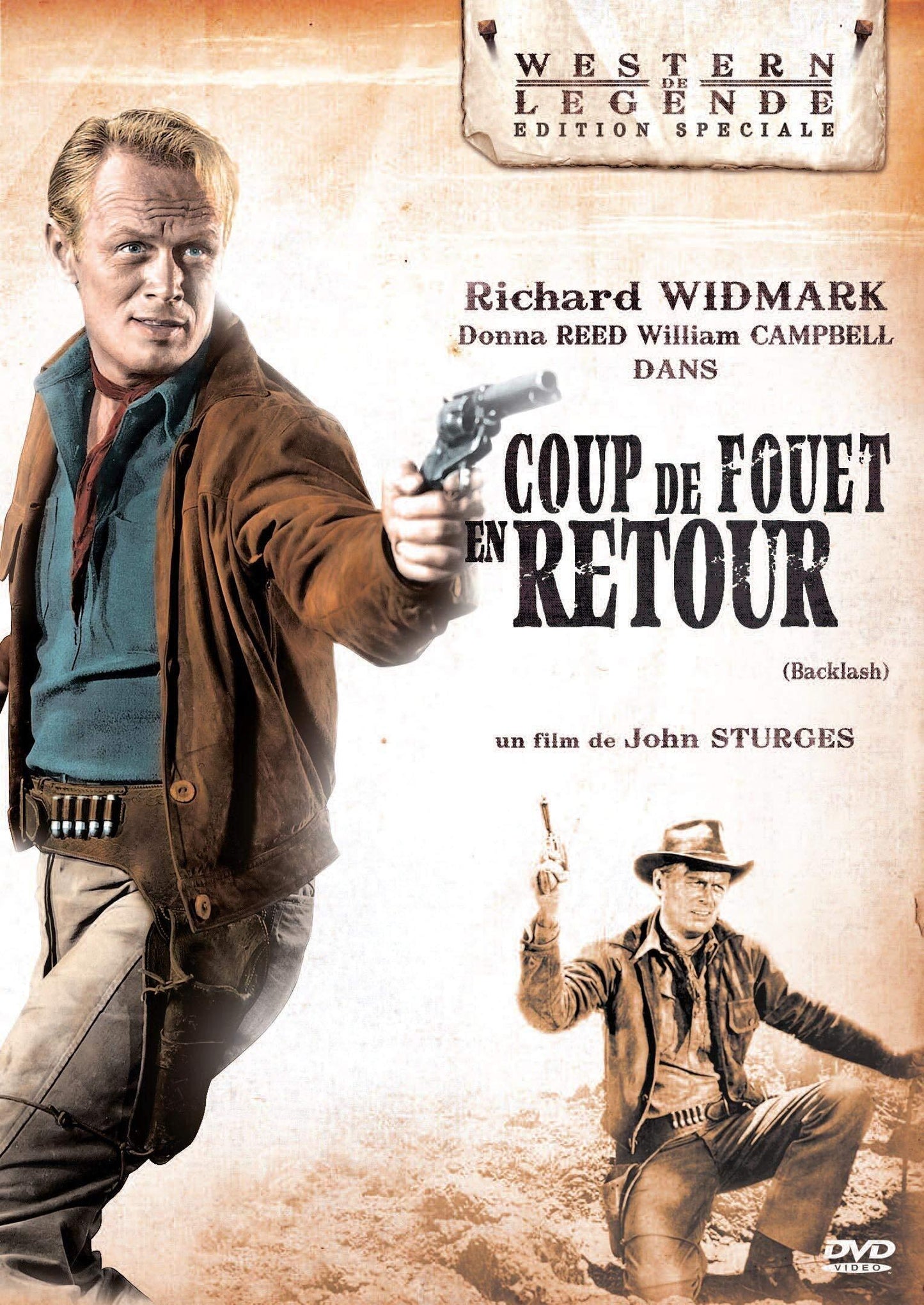 Livrenpoche : Coup de Fouet en Retour (Édition Spéciale) - John Sturges - DVD