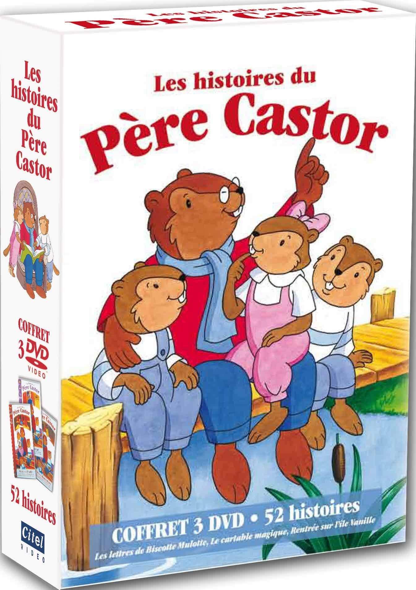 Livrenpoche : Coffret Père Castor-52 Histoires - Pascale Moreaux, Jean Cubaud, Greg Bailey - DVD