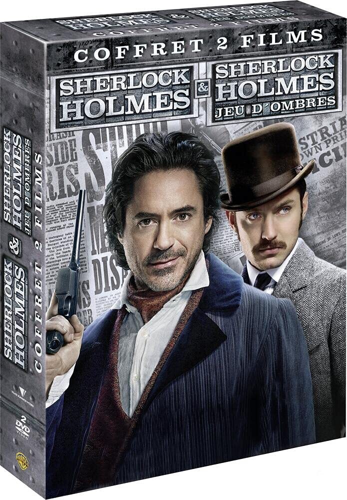 Livrenpoche : Sherlock Holmes + Sherlock Holmes 2 : Jeu D'ombres - Coffret DVD - Guy Ritchie - DVD