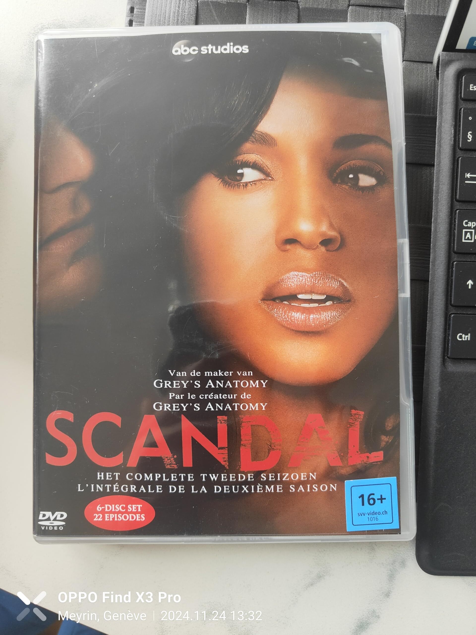 Livrenpoche : Scandal Saison 2 - Tom Verica - DVD
