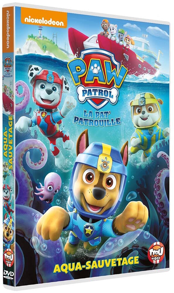 Livrenpoche : Paw Patrol, La Pat' Patrouille-24-Aqua Sauvetage - Réalisateur Inconnu - DVD