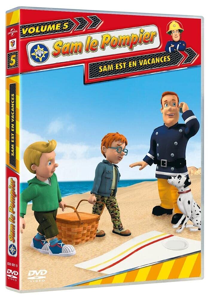 Livrenpoche : Pompier-Volume 5 : Sam est en Vacances - Dave Gingell, Dave Jones, Rob Lee - DVD
