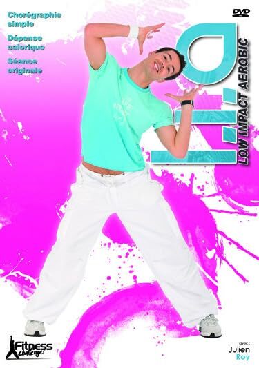 Livrenpoche : Fitness Challenge-Low Impact Aérobic - Nicolas Fauvel - DVD