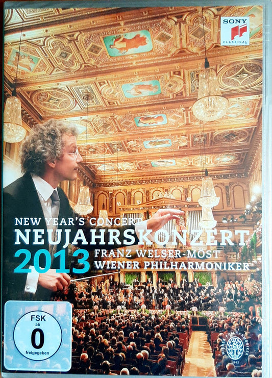 Livrenpoche : Wiener Philharmoniker, Franz Welser-Möst, Wiener Staatsopernballett - Neujahrskonzert (New Year's Concert) 2013 - Franz Welser-Möst, Wiener Philharmoniker, Wiener Staatsopernballett - DVD