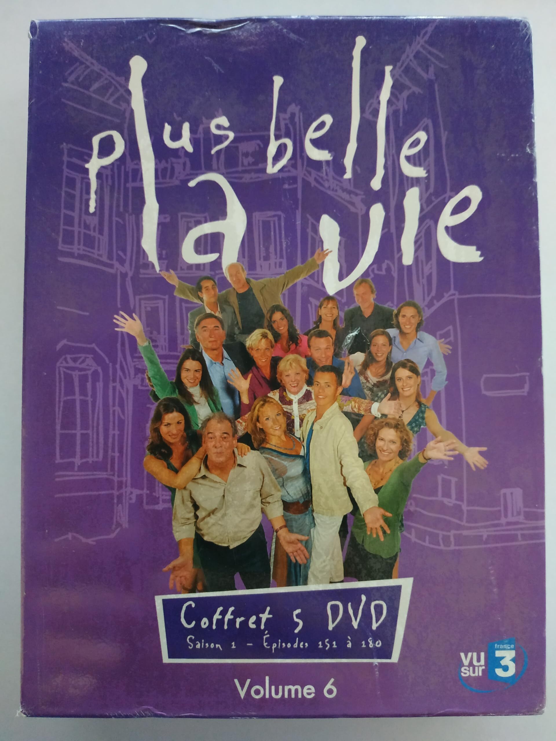 Livrenpoche : Plus Belle la Vie-Volume 6 - Michel Hassan, Charlie Beletteau - DVD