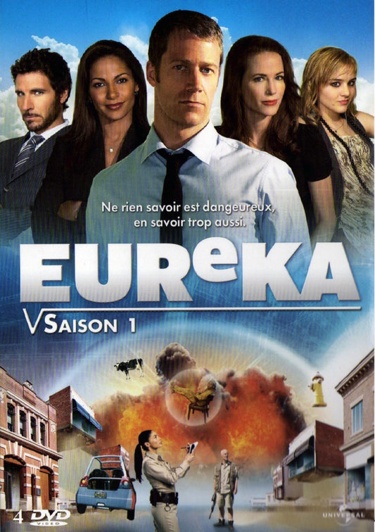 Livrenpoche : Eureka-Saison 1 - Michael Grossman, Michael Lange, Jefery Levy, Jeff Woolnough, Michael Robison, Mike Rohl - DVD